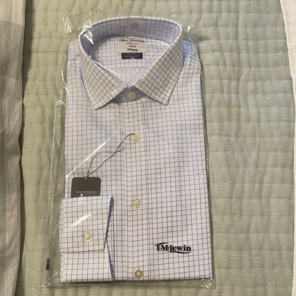 BRAND NEW TM Lewin Fitted Collared Shirt